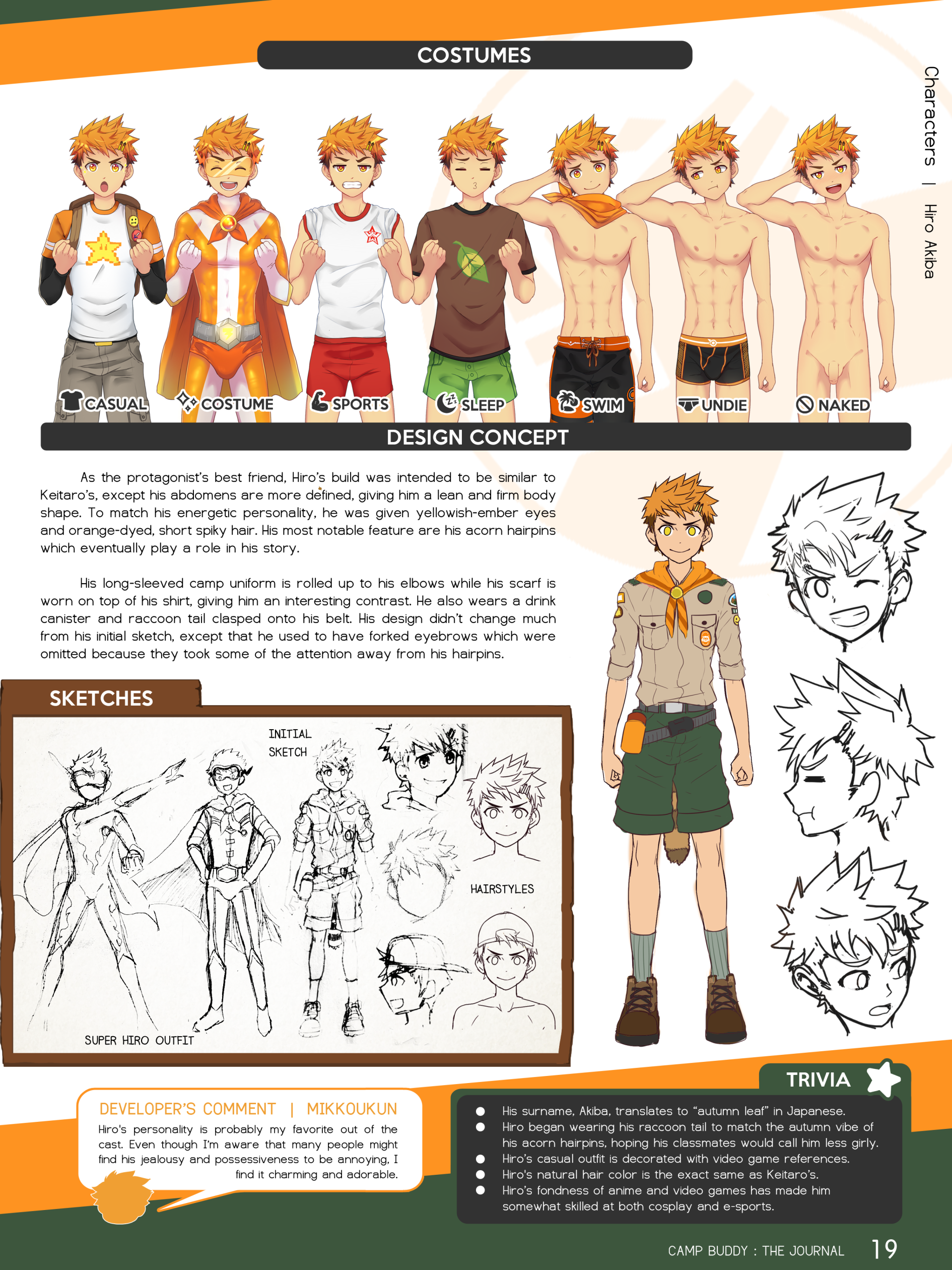 camp buddy: the journal
