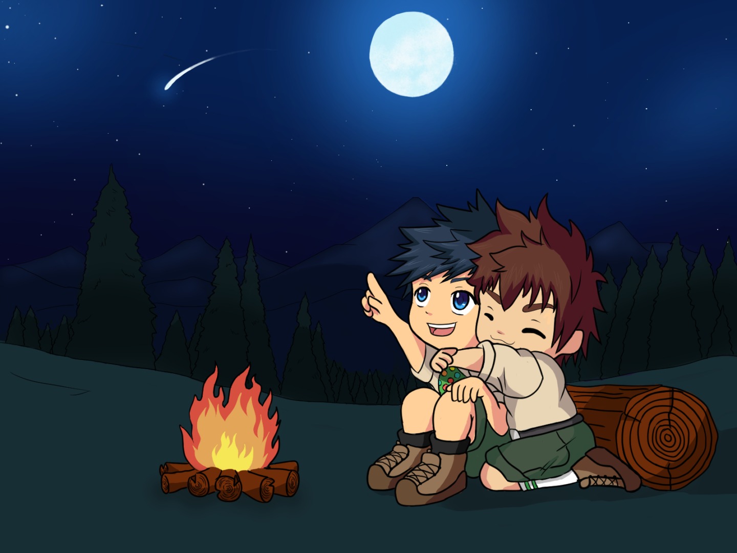 Camp buddy hiro. Нацуми и кейтаро. Camp buddy сето. Camp buddy Хиро и сето.