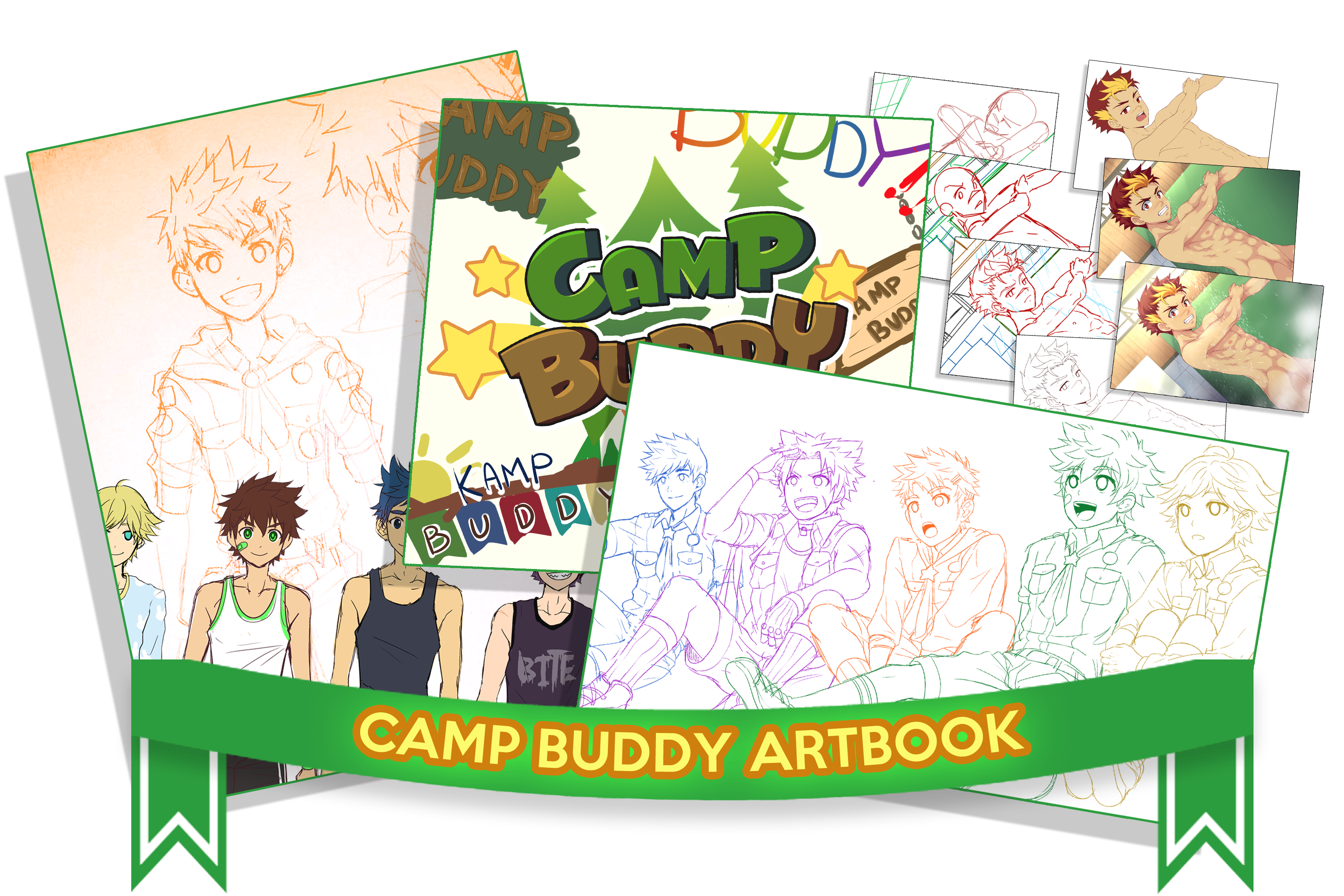 Camp Buddy Artbook.