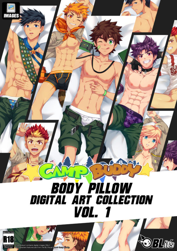 Body Pillow Digital Art Collection - Vol. 1