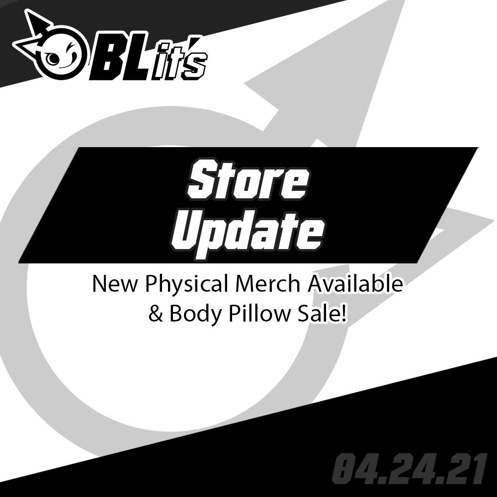 Update – New Physical Merch Available & Sale!