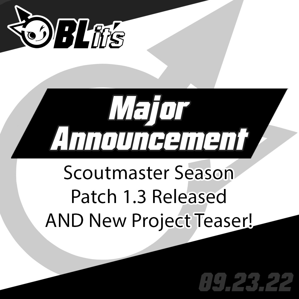 Scoutmaster Season Patch 1.3 Released & New Project Teaser