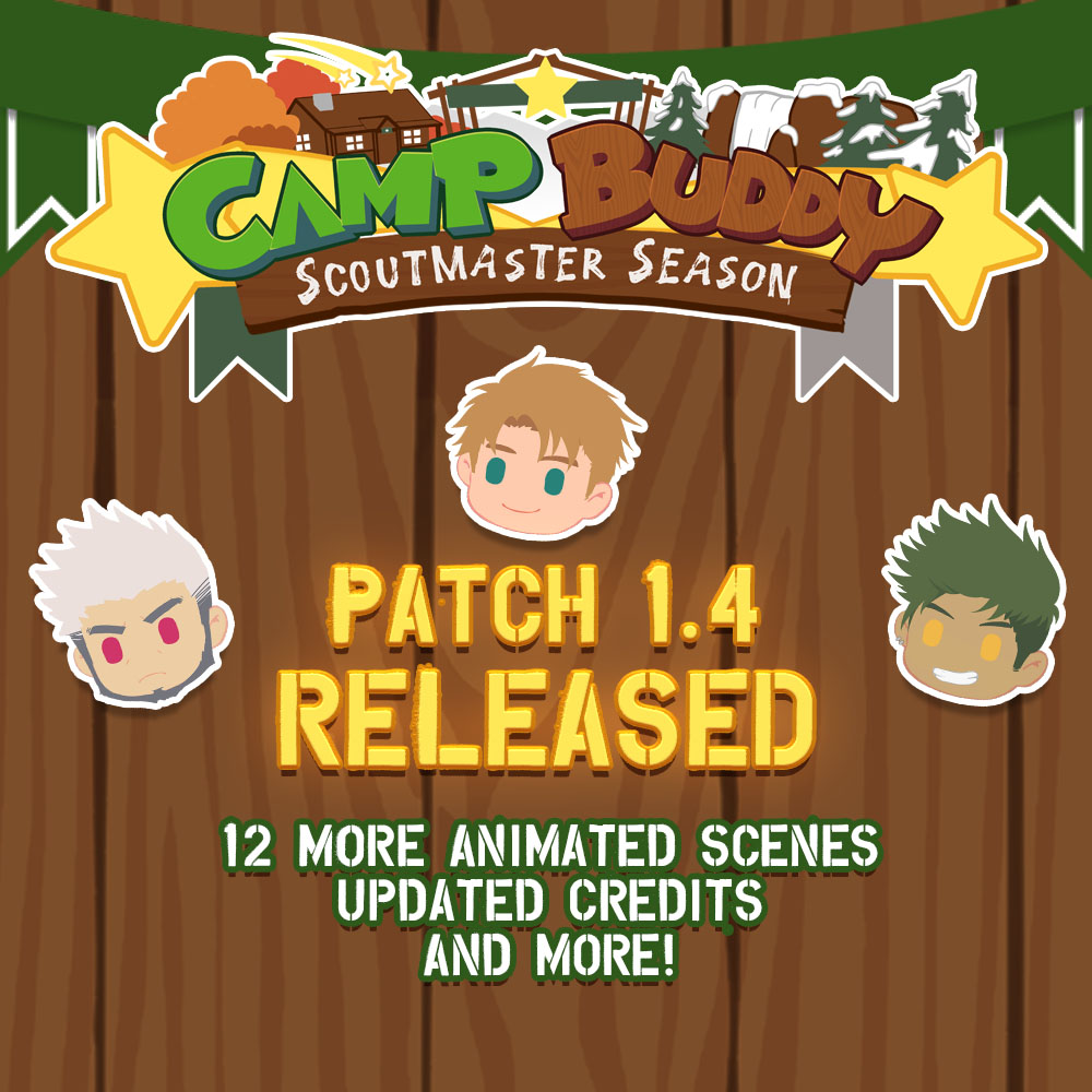 Scoutmaster Season Patch 1.4 Released & Holiday Sale!