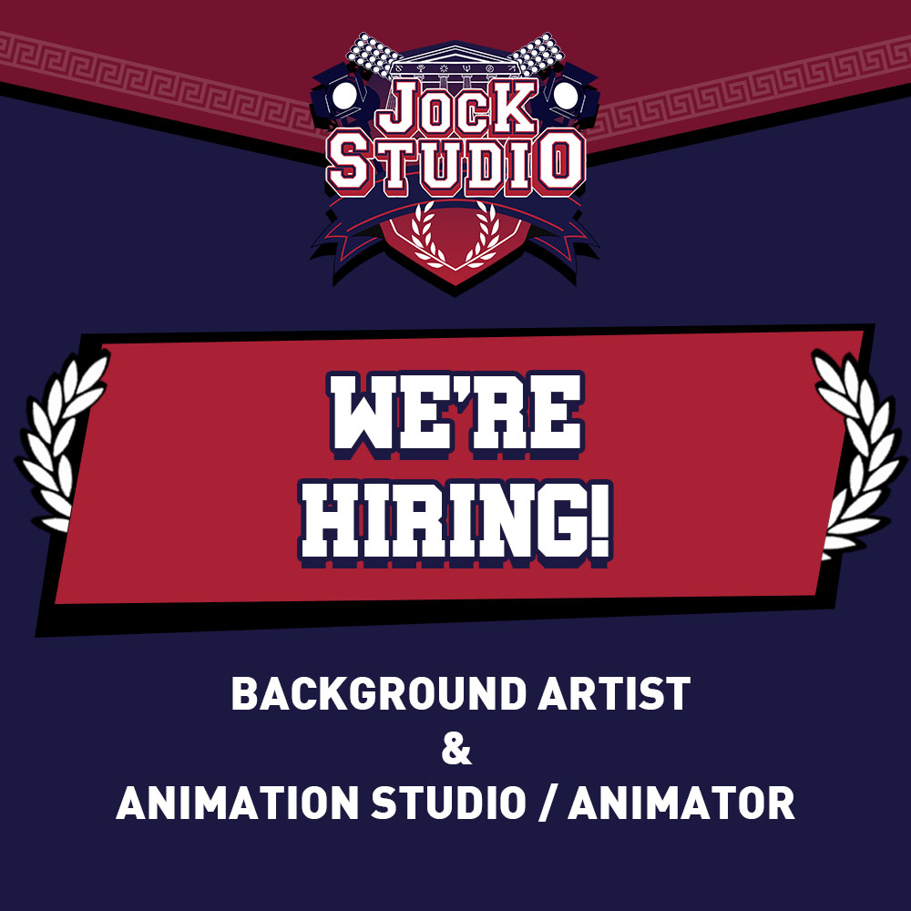 Jock Studio Update – We’re Hiring!
