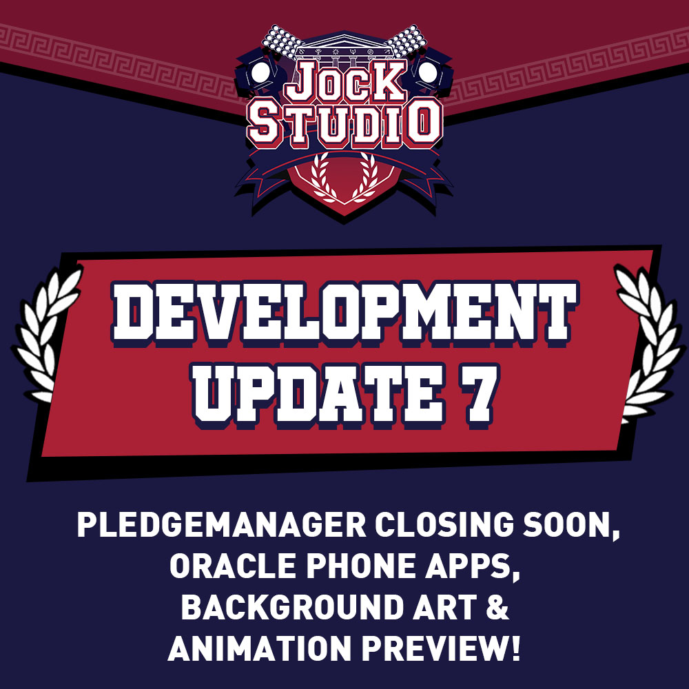 Jock Studio Development Update #7