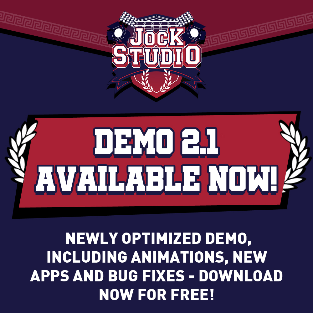 Jock Studio Demo 2.1 – Available Now!