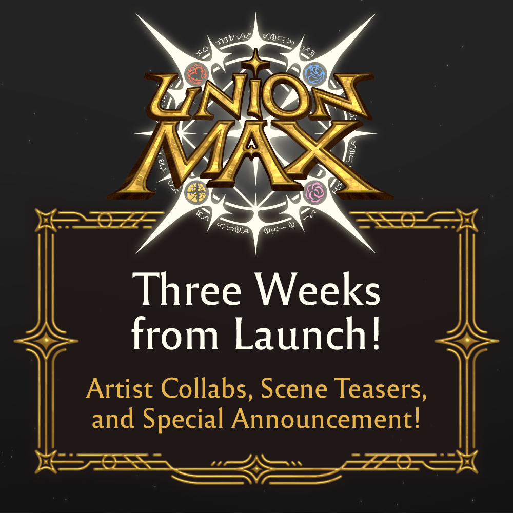 Union Max – Three Weeks until Launch!